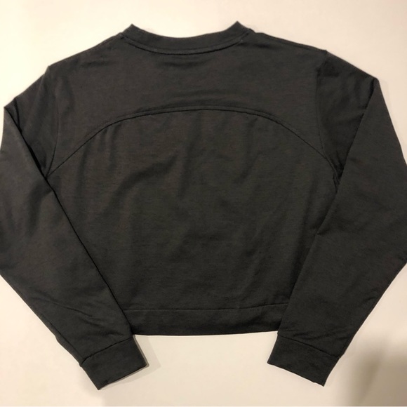 Puma Cloudspun Pullover Sweater Womens size Small Charcoal Color - Picture 5 of 9